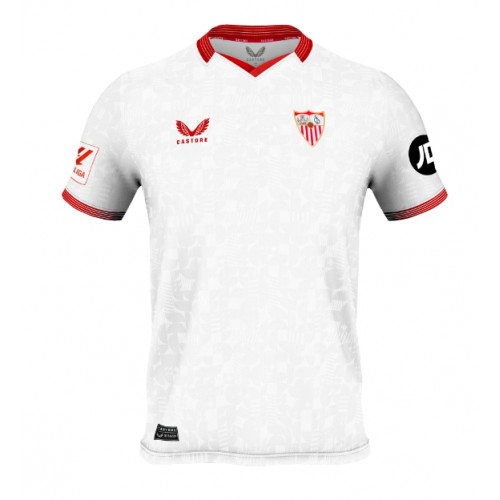 Fotbalové Dres Sevilla Domácí 2023-24 Krátký Rukáv